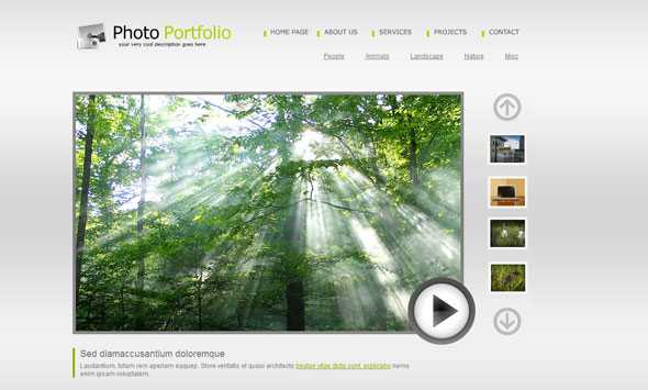 Dreamteamplate 5845 Art & Photography Template