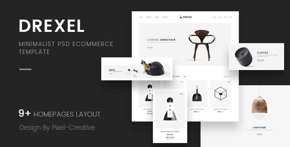 Drexel - PSD Ecommerce Templates