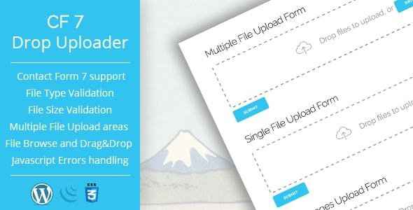 Drop Uploader for CF7 v2.1