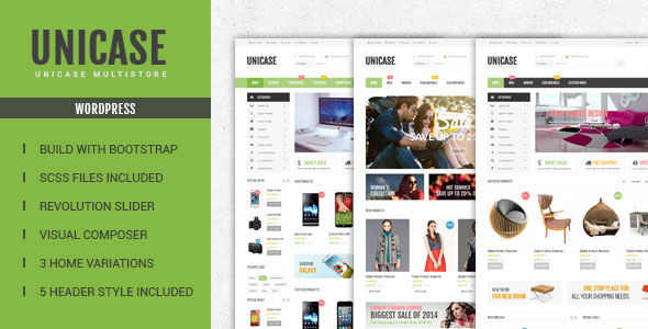 UNICASE V1.2.0 - ELECTRONICS STORE WOOCOMMERCE THEME