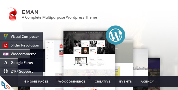 EMAN - CREATIVE MULTIPURPOSE WORDPRESS THEME
