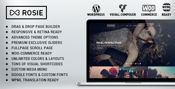 ROSIE V2.3 - MULTI-PURPOSE WORDPRESS THEME