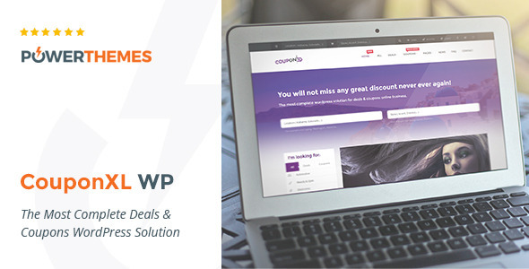 COUPONXL V3.6 - COUPONS, DEALS & DISCOUNTS WP THEME