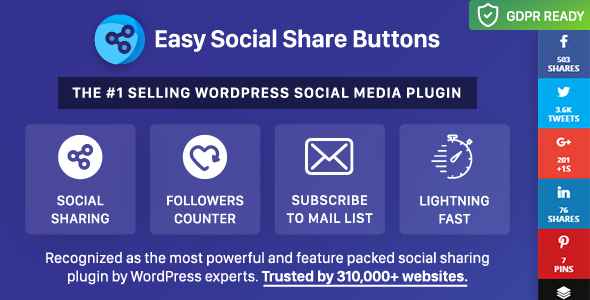 Easy Social Share Buttons for WordPress v5.6