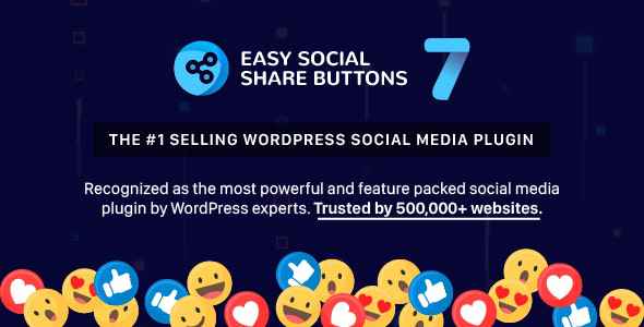 Easy Social Share Buttons for WordPress v7.2