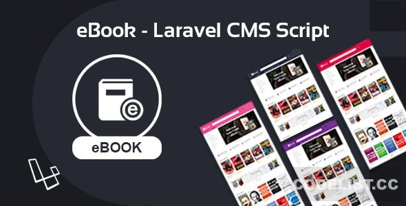 eBook v2.1.1 - Laravel CMS Script