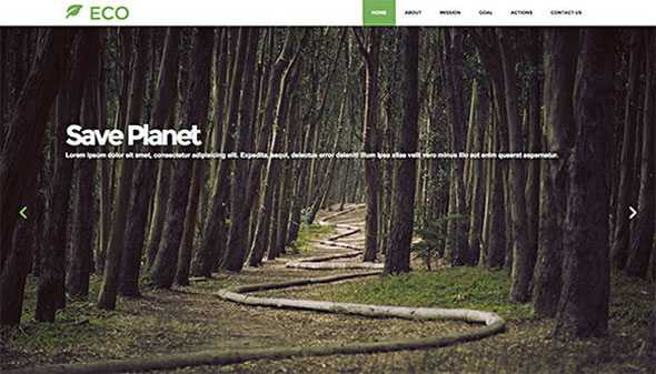 ECO - Creativemarket industrial bootstrap theme