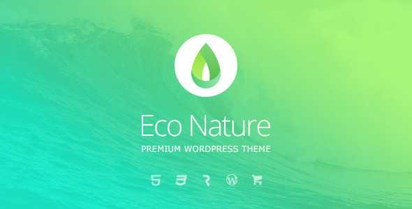Eco Nature v1.0.1 - Environment & Ecology Theme