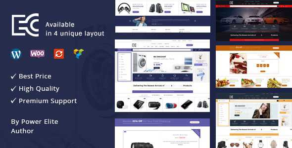 eCode v1.0 - Multipurpose WooCommerce Theme