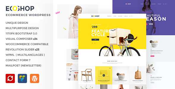 ECOSHOP v1.0 - Multipurpose eCommerce WordPress Theme