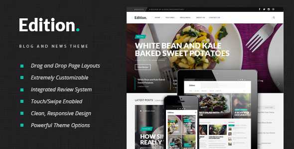 Edition v1.5 - Responsive News and Magazine Theme