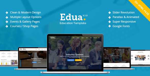Edua - Educational HTML5 Template