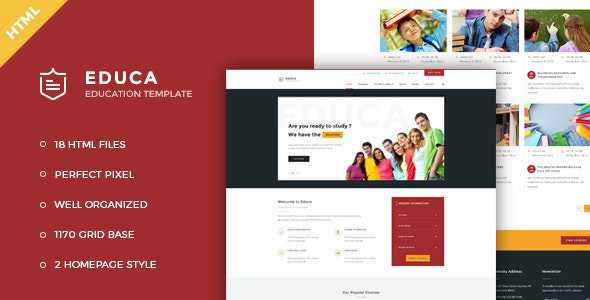 Educa v1.0 - Education & Courses HTML Template