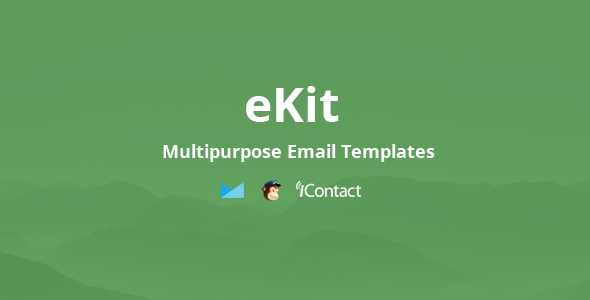 eKit Mail v1.0 - 80+ Modules - Unique Multipurpose Responsive Email set + Online Access