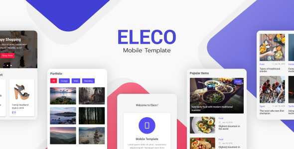 Eleco v1.0 - Mobile Template