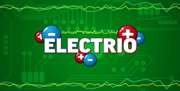 Electrio - HTML5 logic game. Construct 2 (.capx)
