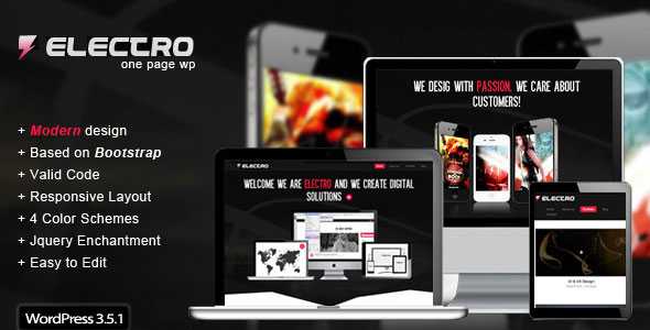 Electro - Themeforest Responsive WordPress Theme