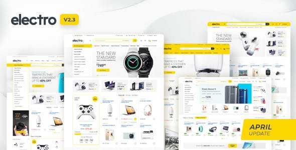 Electro v2.3.3 - Electronics Store WooCommerce Theme