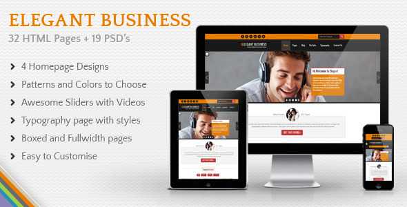 Elegant Business - Responsive HTML - Updated