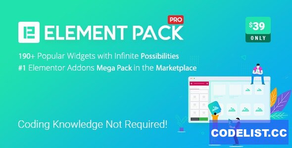 Element Pack v7.6.1 - Addon for Elementor Page Builder