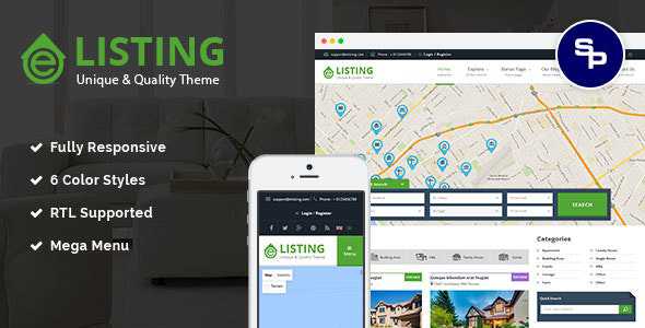 eListing v1.0.2 - Responsive Real Estate Joomla Template