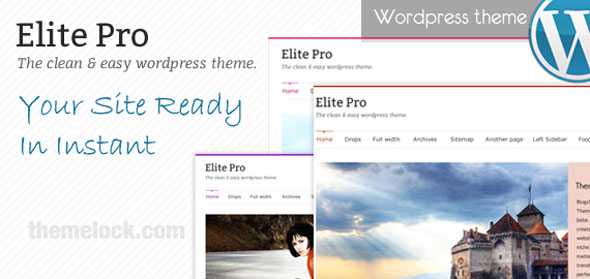 Elite Pro Responsive InkThemes WordPress Theme