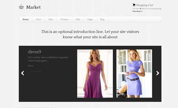 eMarket - Templatic Wordpress Template