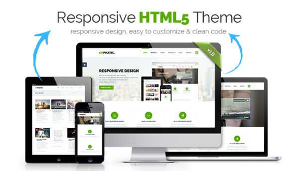 Emphatic - Creativemarket Responsive HTML5 Theme