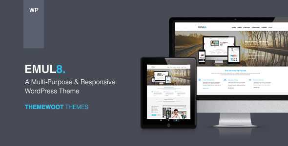 Emulate - Themeforest Multi-Purpose Responsive WP Theme