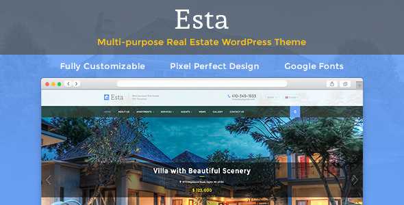 Esta v3.1.5 - Responsive Real Estate Property Rent & Sale