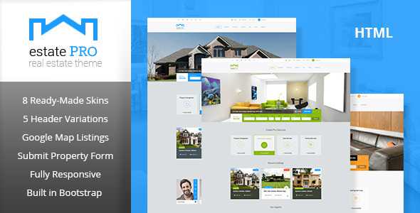 Estate Pro - Real Estate HTML Template
