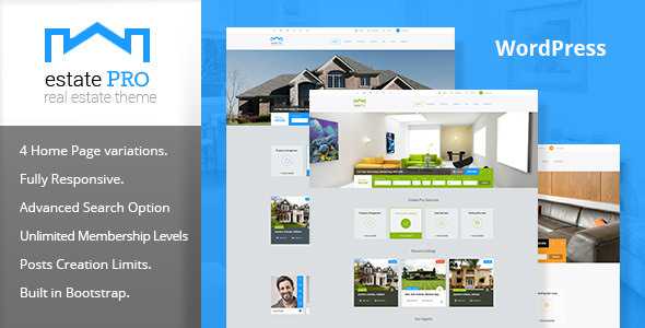 Estate Pro v1.2.1 - Real Estate WordPress Theme