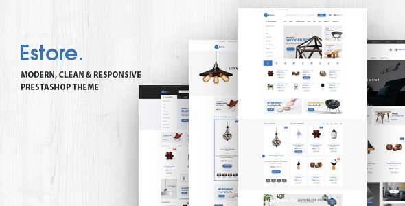 Estore - Responsive Prestashop Theme