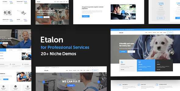 Etalon v1.2 - Multi-Concept Theme for Professional Services