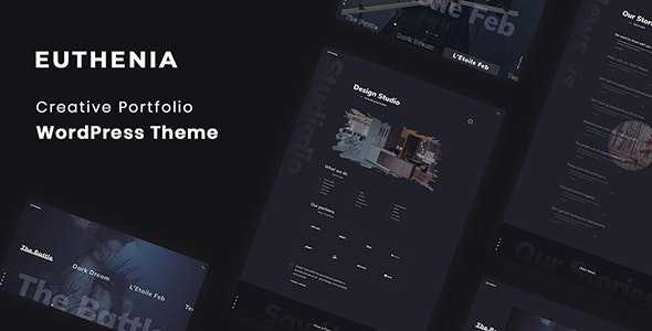 Euthenia v1.0 - Creative Portfolio WordPress Theme