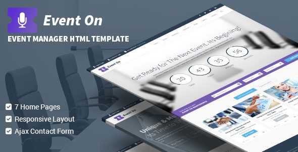 Event On - Themeforest Responsive HTML Template