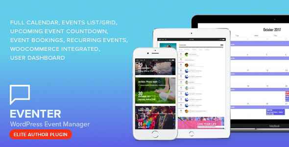 Eventer v2.7.3.1 - WordPress Event Manager Plugin
