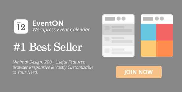 EventOn v2.6.13 - WordPress Event Calendar Plugin
