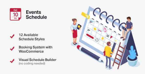 Events Schedule v2.5.8.2 - Events WordPress Plugin