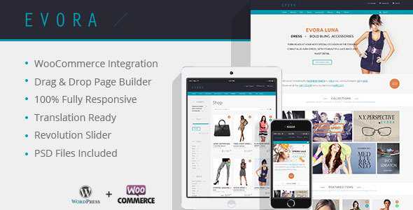 Evora v1.3.0 - Themeforest Responsive e-Commerce Theme