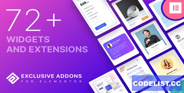 Exclusive Addons Pro for Elementor v1.5.8