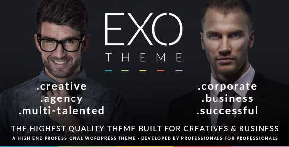 EXO v2.0.1 - Creative & Corporate Specific Purpose Theme