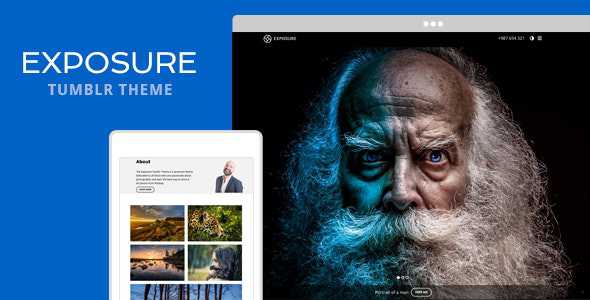 Exposure v1.2 - Tumblr Theme