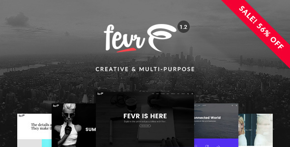 FEVR V1.2.1 - CREATIVE MULTIPURPOSE THEME