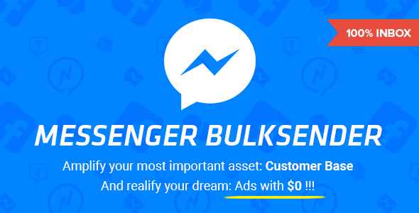 Facebook Messenger Bulksender v1.8.1