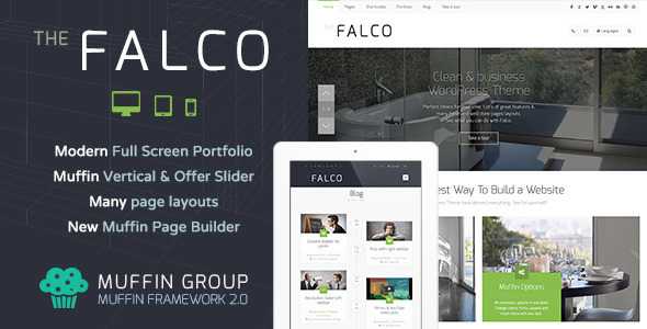 Falco v1.2.8 - Responsive Multi-Purpose WordPress Theme