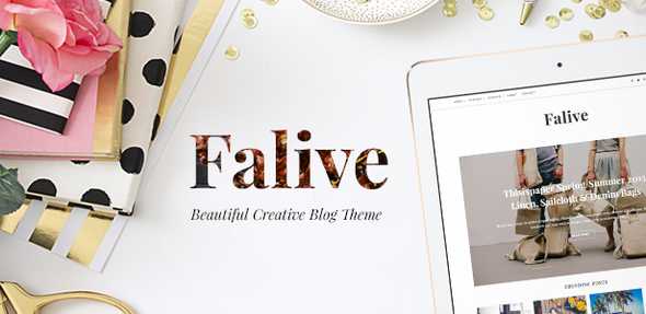 Falive v1.1.2 - Beautiful Creative & Fashion Blog Theme