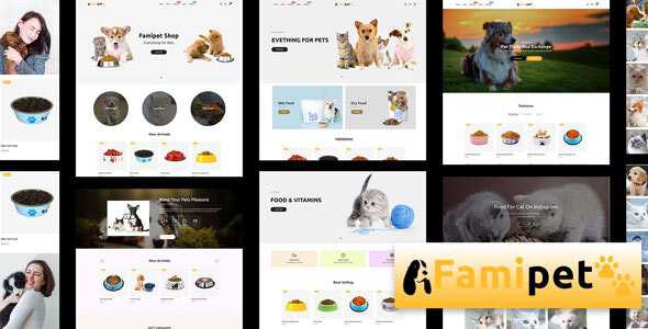 Famipet v1.0.0 - Pet Food Shop Responsive Shopify Theme