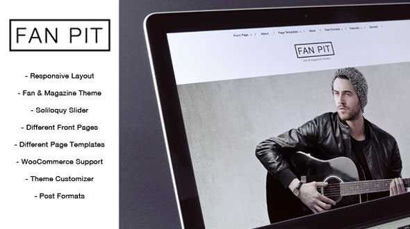 Fan Pit – Mojothemes Fan and Magazine WordPress Theme