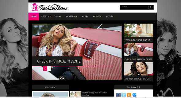 Fashion - ThemesDesk Wordpress Template